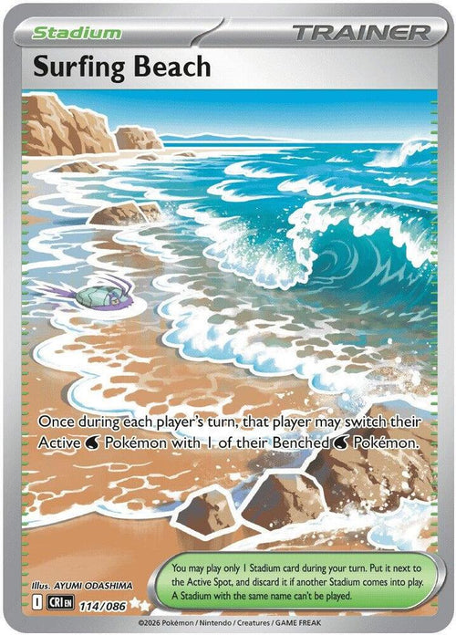 Surfing Beach 114/086 - ME: Chaos Rising