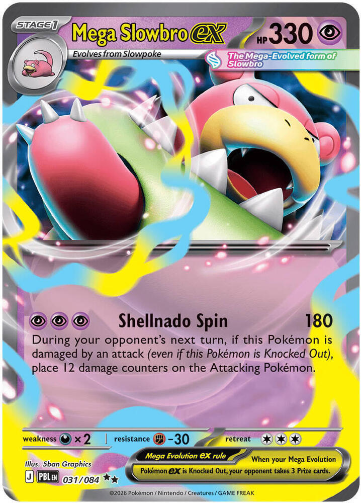 Mega Slowbro ex 031/084 - ME: Pitch Black