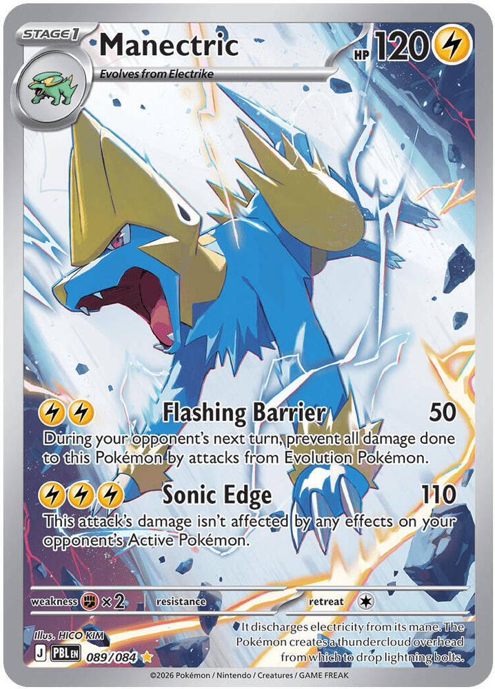 Manectric 089/084 - ME: Pitch Black