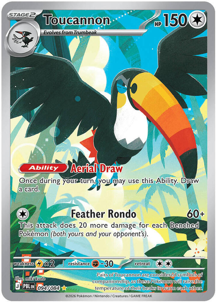 Toucannon 094/084 - ME: Pitch Black