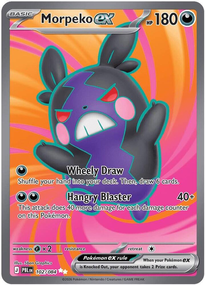 Morpeko ex 102/084 - ME: Pitch Black