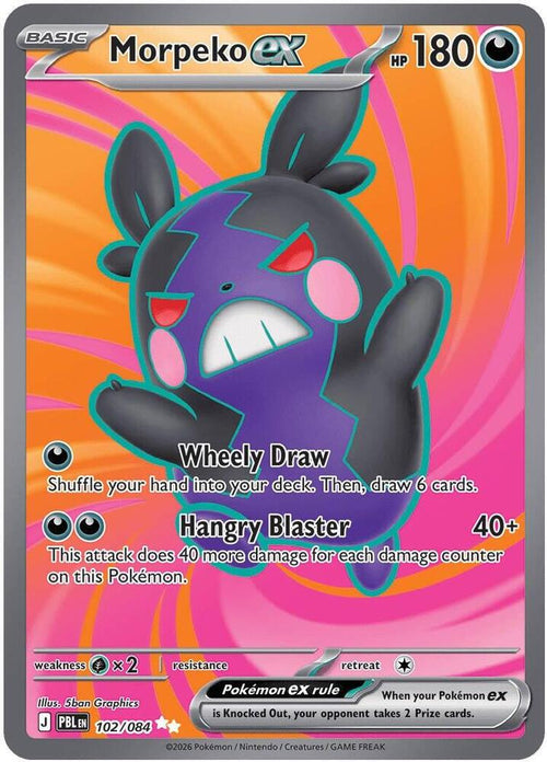 Morpeko ex 102/084 - ME: Pitch Black