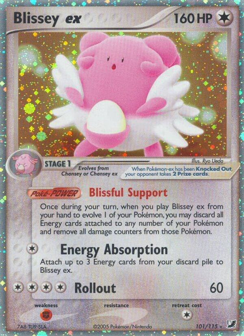 Blissey ex 101/115 - Ex Unseen Forces