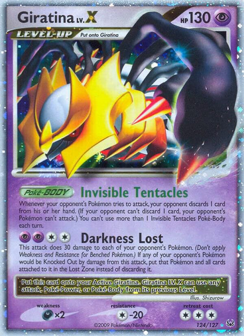 Giratina Lv. X 124/127 - Platinum Base set