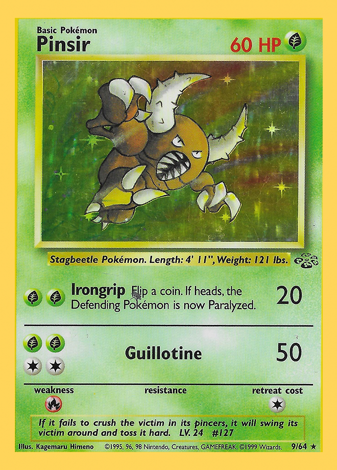 Pinsir 9/64 - Jungle Holofoil