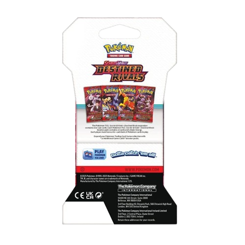 Pokemon Destined Rivals Sleeved Booster Pack