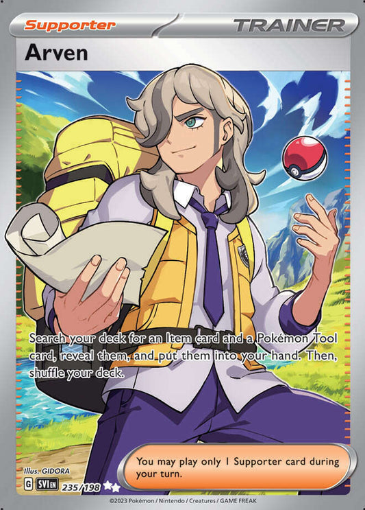 Arven 235/198 - Scarlet & Violet Base Set Full Art
