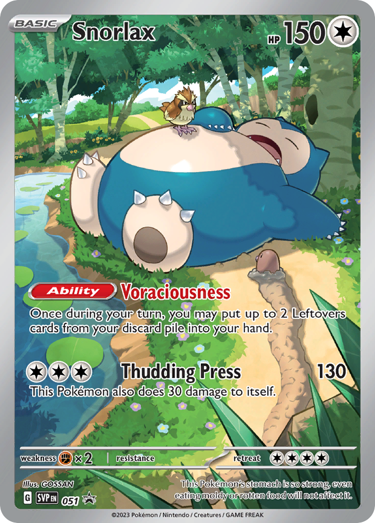 Snorlax SVP051 - SV: Scarlet & Violet Promo