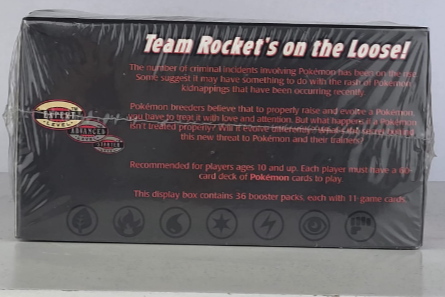 Team Rocket Booster Box - Wizards of the Coast 2000