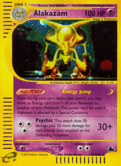 Alakazam H1 - Skyridge Holofoil