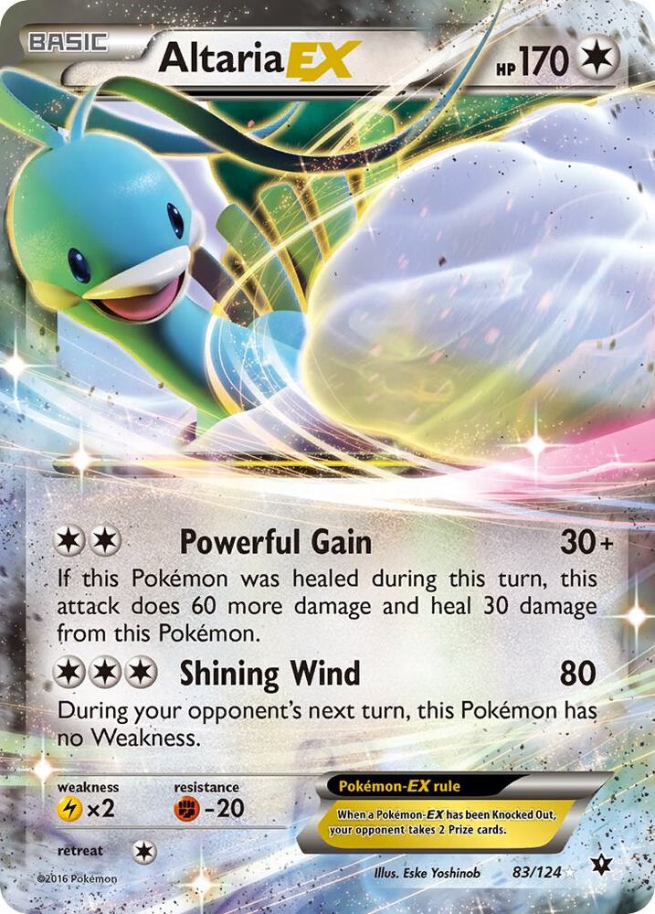 Altaria EX 83 - XY - Fates Collide Pokémon kaart kopen - Elite TCG Shop
