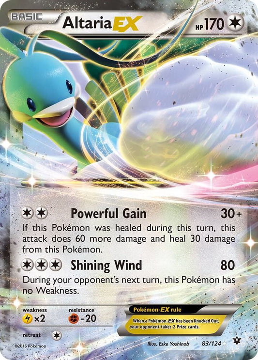 Altaria EX 83/124 – Fates Collide Ultra Rare Holo Pokémon kaart kopen - Elite TCG Shop