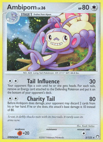 Ambipom Holo 3 - Mysterious Treasures