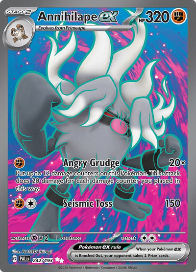 Annihilape ex 242/193 - Paldea Evolved Full Art