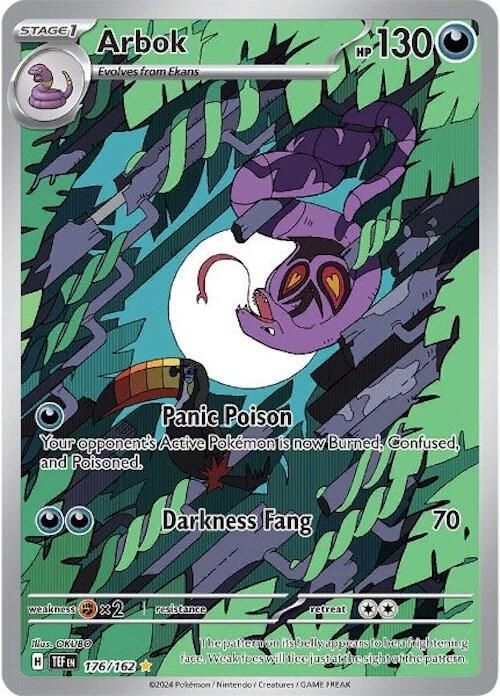Arbok 176/162 - SV Temporal Forces Pokémon kaart kopen - Elite TCG Shop