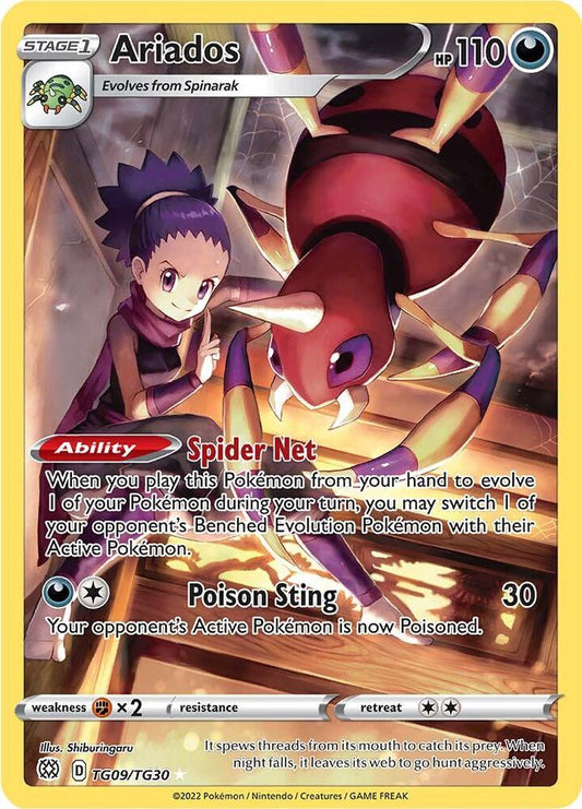 Ariados TG09/TG30 - Brilliant Stars Pokémon kaart kopen - Elite TCG Shop