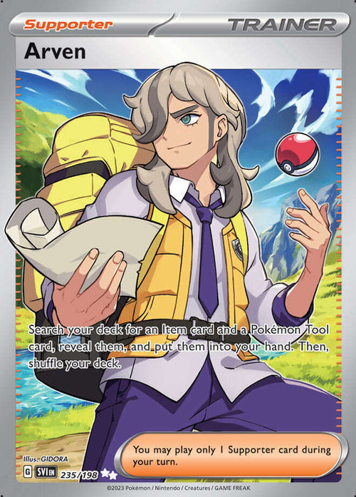 Arven 235/198 - Scarlet & Violet Base Set Full Art