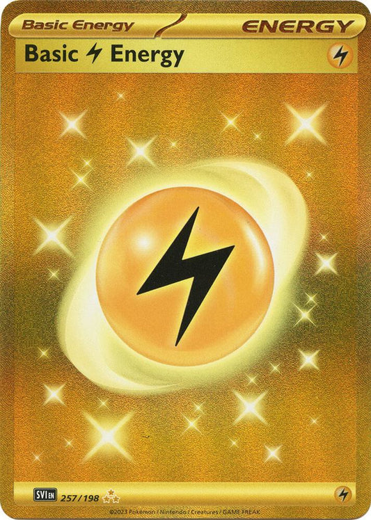 Basic Lightning Energy 257/198 - Scarlet & Violet Base Set Pokémon kaart kopen - Elite TCG Shop