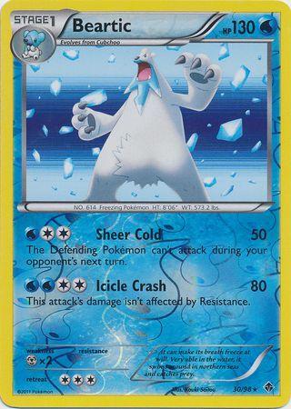 Beartic Reverse Holo 30 - Emerging Powers
