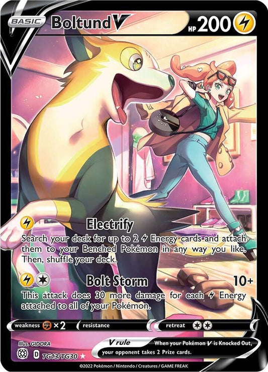 Boltund V TG13/TG30 - Brilliant Stars Pokémon kaart kopen - Elite TCG Shop