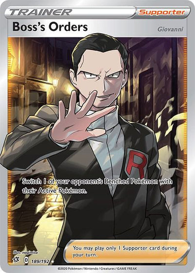 Boss's Orders 189/192 - Rebel Clash Full Art