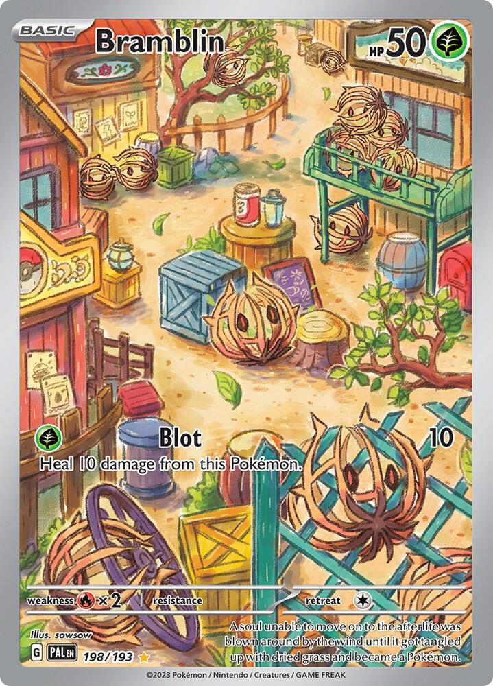 Bramblin 198/193 - Paldea Evolved Pokémon kaart kopen - Elite TCG Shop