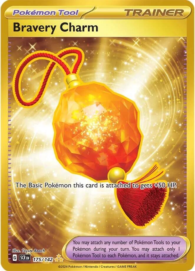 Bravery Charm 175/142 - Stellar Crown Pokémon kaart kopen - Elite TCG Shop
