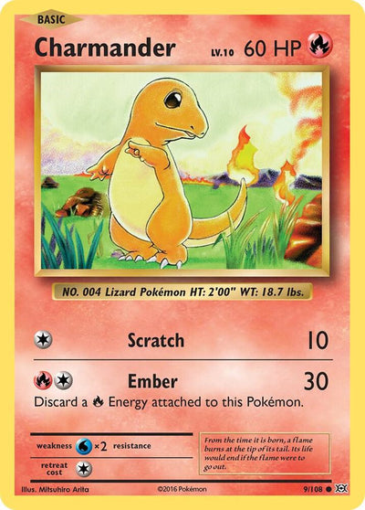 Charmander 9 - XY - Evolutions