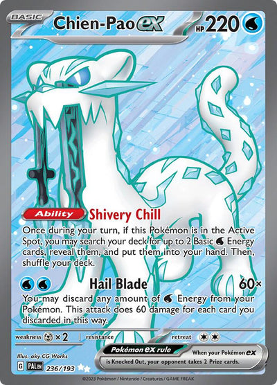 Chien-Pao ex 236/193 - Paldea Evolved Full Art