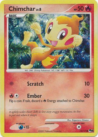Chimchar Holo 14 - POP Series 6