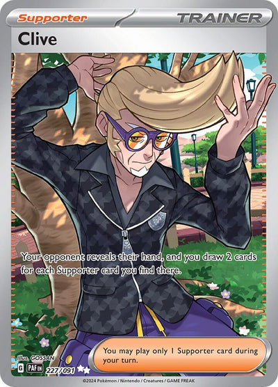 Clive - 227/091 - Paldean Fates