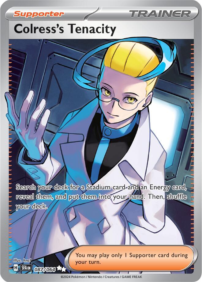 Colress Tenacity 087 - Shrouded Fables Full Art Pokémon kaart kopen - Elite TCG Shop