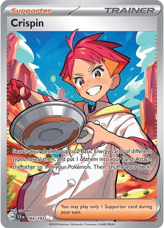 Crispin 164 - Stellar Crown Full Art Pokémon kaart kopen - Elite TCG Shop