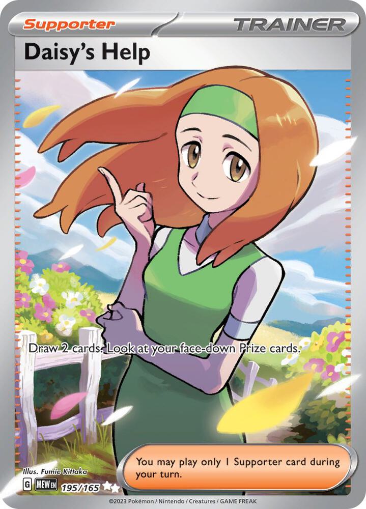 Daisy's Help 195 - 151 Full Art Pokémon kaart kopen - Elite TCG Shop