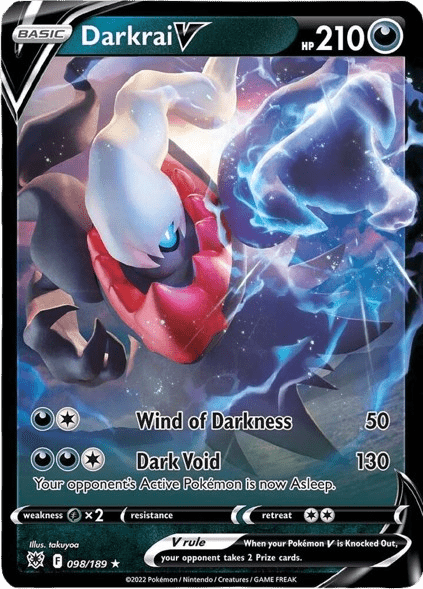 Darkrai V 098 - Astral Radiance