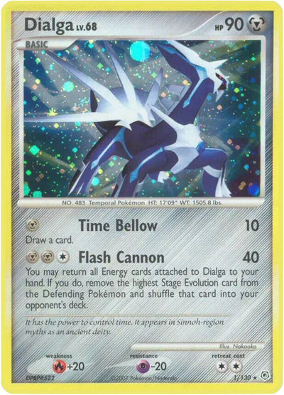 Dialga 001 - Diamond & Pearl Base Set Holofoil
