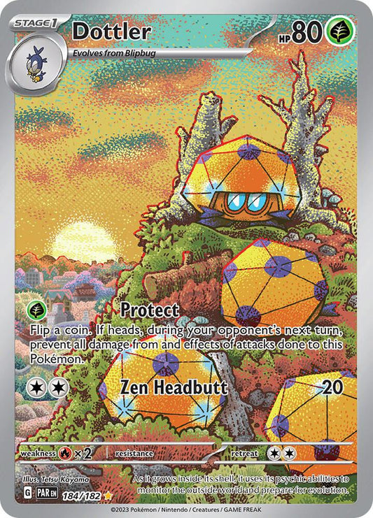 Dottler 184 - Paradox Rift Art Rare Pokémon kaart kopen - Elite TCG Shop