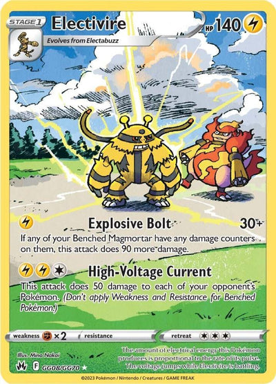 Electivire GG08 - Crown Zenith: Galarian Gallery