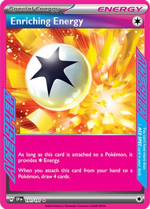 Enriching Energy 191/191 - SV: Surging Sparks Pokémon kaart kopen - Elite TCG Shop