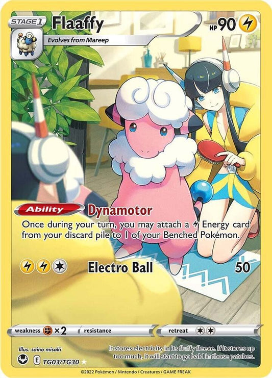 Flaaffy TG03/TG30 - SWSH: Silver Tempest Pokémon kaart kopen - Elite TCG Shop