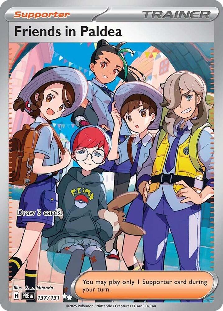 Friends in Paldea - 137/131 - SV: Prismatic Evolutions Pokémon kaart kopen - Elite TCG Shop