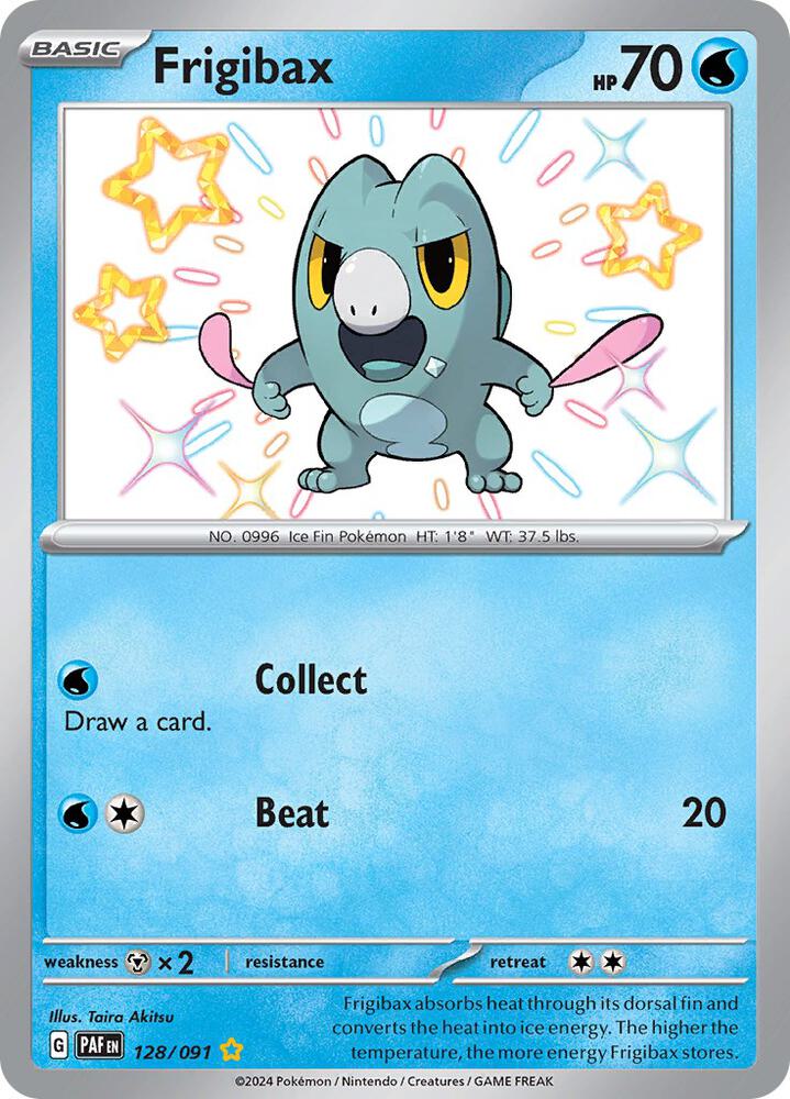 Frigibax 128/091 - Paldean Fates Pokémon kaart kopen - Elite TCG Shop