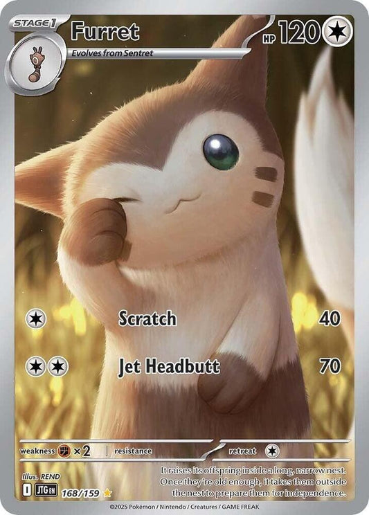 Furret 168/159 - Journey Together Pokémon kaart kopen - Elite TCG Shop