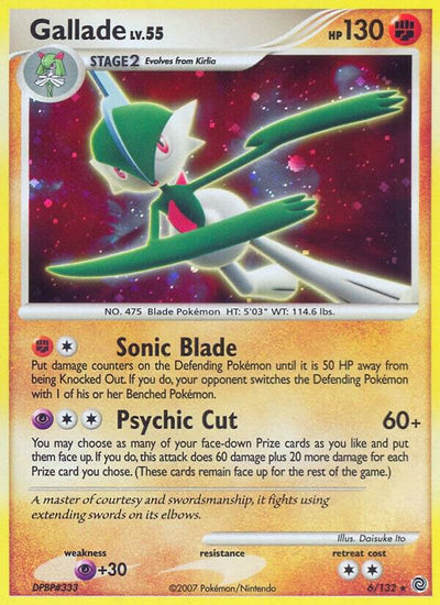 Gallade 006 - Secret Wonders Holofoil