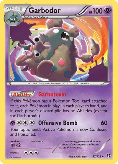 Garbodor 57/122 - XY BreakPoint Holofoil