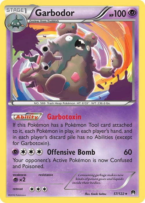 Garbodor 57/122 - XY BreakPoint Holofoil