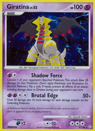 Giratina Holo 4 - Legends Awakened