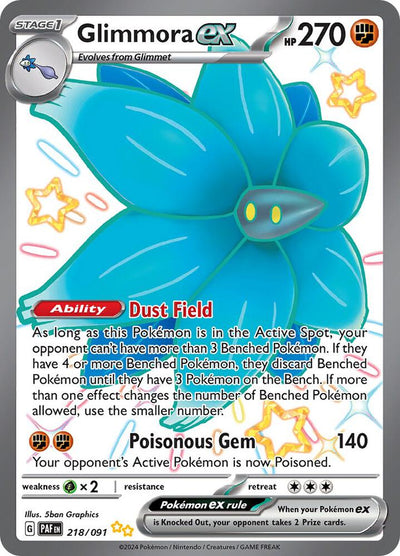 Glimmora ex 218/091 - Paldean Fates