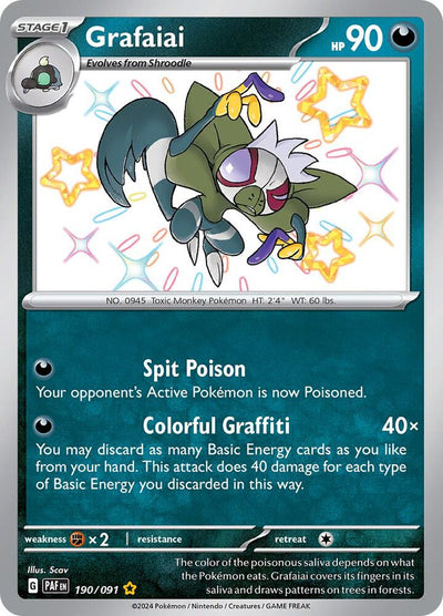 Grafaiai 190/091 - Paldean Fates