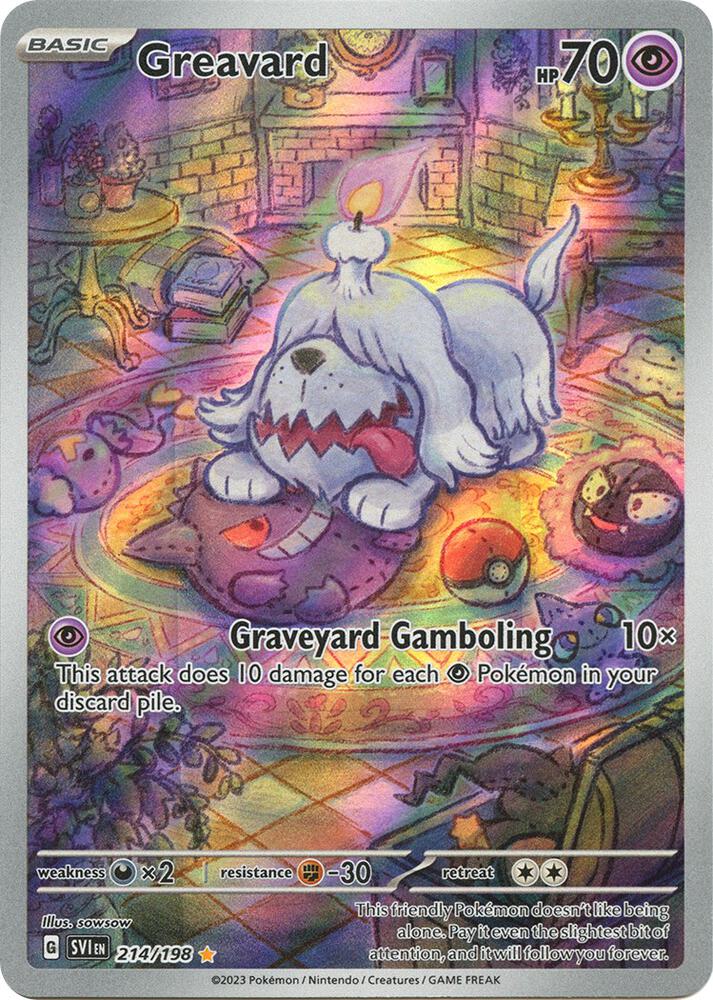 Greavard 214/198 - Scarlet & Violet Base Set Pokémon kaart kopen - Elite TCG Shop
